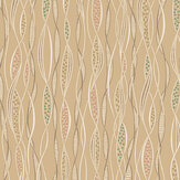Schlager Wallpaper - Ochre Yellow - by Boråstapeter. Click for more details and a description.