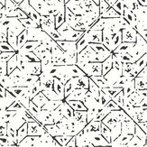 Tangier Tile Wallpaper - Black - by Galerie. Click for more details and a description.