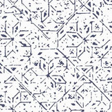 Tangier Tile Wallpaper - Navy - by Galerie. Click for more details and a description.