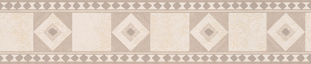 Diamond Border - Taupe - by Albany