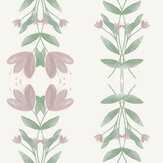 Tulip Mirror Wallpaper - Dawn - by Stil Haven. Click for more details and a description.