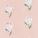 Cottage Tulip Wallpaper - Cottage Pink  - by Stil Haven. Click for more details and a description.