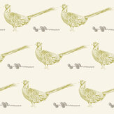 Pheasant Wallpaper - Fennel - by Stil Haven. Click for more details and a description.