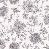 Fleur Wallpaper - Mono - by Arthouse. Click for more details and a description.
