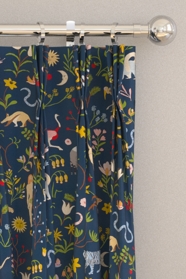 Garden of Eden Curtains - Midnight - by Scion. Click for more details and a description.