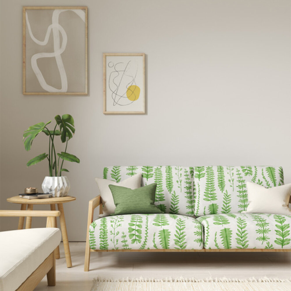 Ferns Fabric - Juniper - by Scion