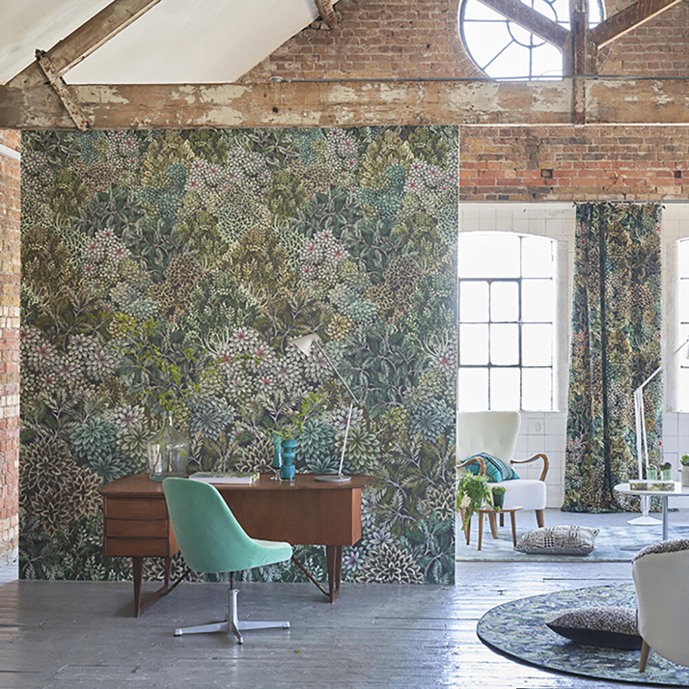 Madhya Mural - Moss - by Designers Guild