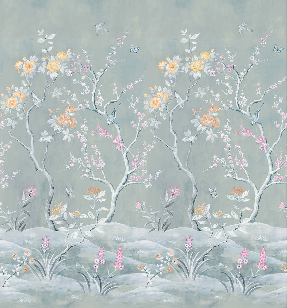Manohari Mural - Blossom - by Designers Guild