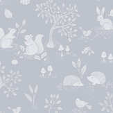 Ivar Wallpaper - Grey - by Galerie. Click for more details and a description.