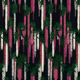 Wisteria Alba Mural - Magenta - by Designers Guild. Click for more details and a description.