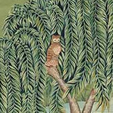 Panoramique Owl & Willow Panel - Laurier / orange - Morris. Cliquez pour en savoir plus et lire la description.