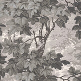 Papier peint Richmond Park - Charbon de bois - Zoffany. Cliquez pour en savoir plus et lire la description.