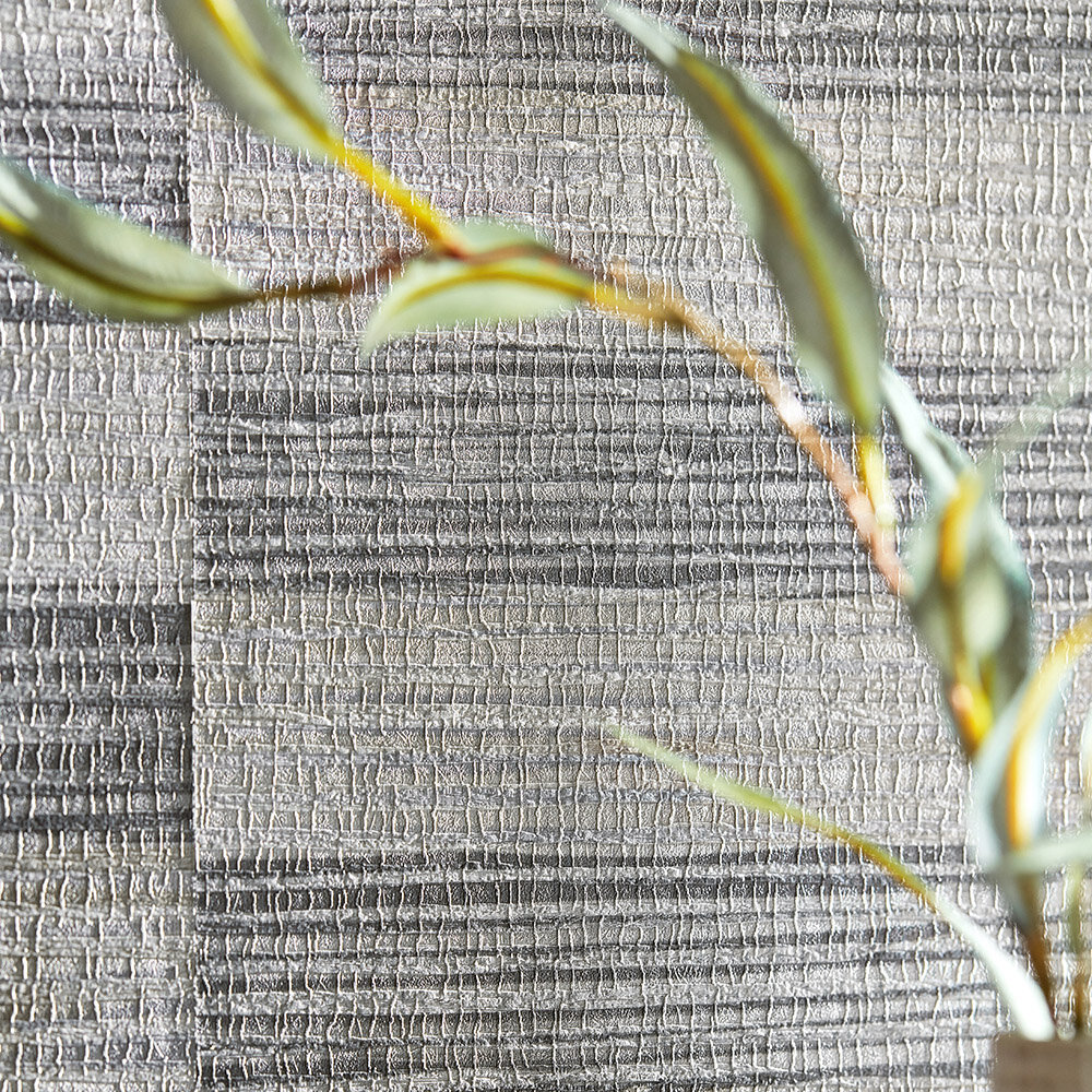 Kensington Grasscloth Wallpaper - Gargoyle - by Zoffany