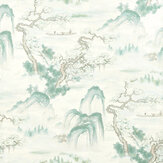 Floating Mountains Wallpaper - Mineral - by Zoffany. Click for more details and a description.