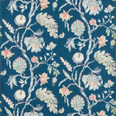 Copes Trail Wallpaper - Como Blue - by Zoffany. Click for more details and a description.