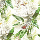 Paradise Row Wallpaper - Evergreen - by Zoffany. Click for more details and a description.