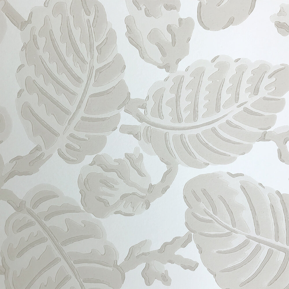 Beech Nut Wallpaper - Warm Grey - by Little Greene