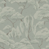 Kristoffer Wallpaper - Sage Green - by Sandberg. Click for more details and a description.