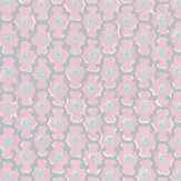 Moy Wallpaper - Pink - by Little Greene. Click for more details and a description.
