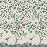 Mandalay Mural - Arbour - by Little Greene. Click for more details and a description.