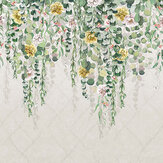 Eucalyptus Mural - Spring Green - by Osborne & Little. Click for more details and a description.
