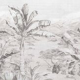 Martinique Mural - Graphite - by Osborne & Little. Click for more details and a description.