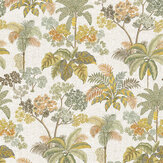 Malabar Wallpaper - Gold - by Osborne & Little. Click for more details and a description.