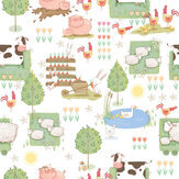 Farmland Wallpaper - Multi - by Galerie. Click for more details and a description.