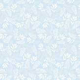 Koala Leaf Wallpaper - Blue - by Galerie. Click for more details and a description.