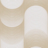 Eclipse Wallpaper - Pearl / Gold - by Graham & Brown. Click for more details and a description.
