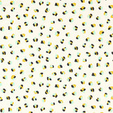 Leopard Dots Fabric - Pebble/ Sage - by Scion. Click for more details and a description.