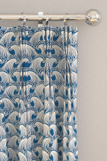Ride The Wave   Curtains - Denim - by Scion. Click for more details and a description.