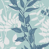 Fiore Wallpaper - Sky Blue - by Graham & Brown. Click for more details and a description.