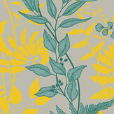 Fiore Wallpaper - Linen - by Graham & Brown. Click for more details and a description.