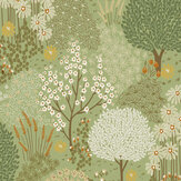 Fable Wallpaper - Sage - by Graham & Brown. Click for more details and a description.
