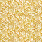 Rumble in the Jungle  Fabric - Pebble/Chai - by Scion