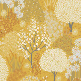 Fable Wallpaper - Mustard - by Graham & Brown. Click for more details and a description.