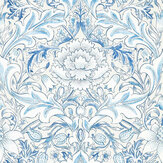 Severne Wallpaper - Woad - by Morris. Click for more details and a description.