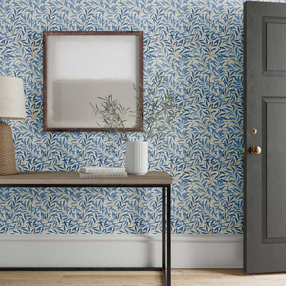 Willow Boughs Wallpaper - Woad - by Morris