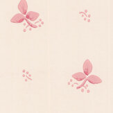 Ashling Wallpaper - Raspberry - by Colefax and Fowler. Click for more details and a description.
