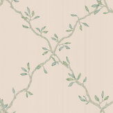 Leaf Trellis Wallpaper - Forest - by Colefax and Fowler. Click for more details and a description.
