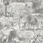 Papier peint Animal Islands - Gris feutré - Brand McKenzie. Cliquez pour en savoir plus et lire la description.