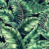 Banana Leaves Standard Wallpaper - Leaf Green - by Brand McKenzie. Click for more details and a description.
