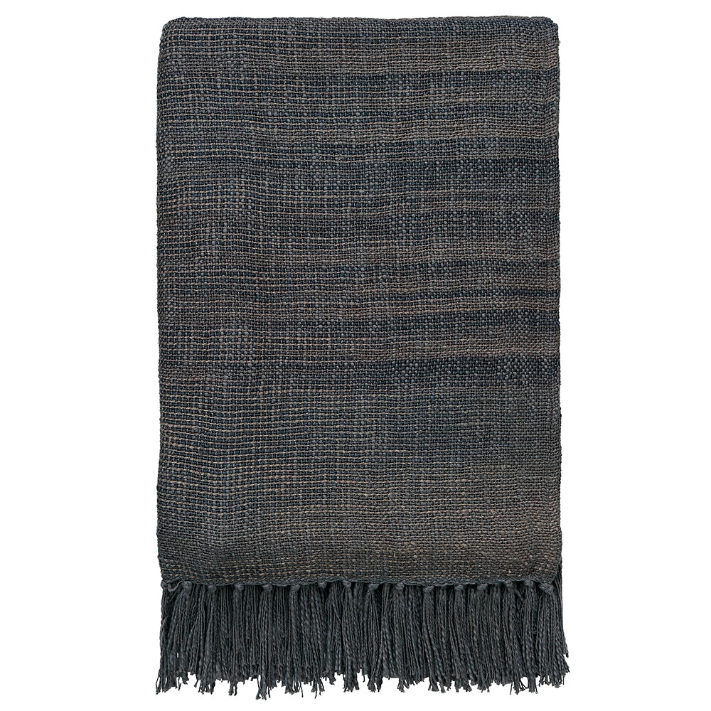Crown Imperial Throw - Charcoal - by Morris