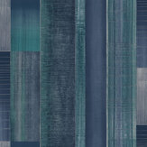 Agen Stripe Wallpaper - Blue - by Galerie. Click for more details and a description.
