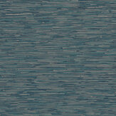 Bronze Effect Wallpaper - Blue - by Galerie. Click for more details and a description.