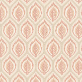 Carrick Wallpaper - Red - by Colefax and Fowler. Click for more details and a description.