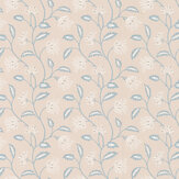 Oterlie Wallpaper - Blue - by Colefax and Fowler. Click for more details and a description.