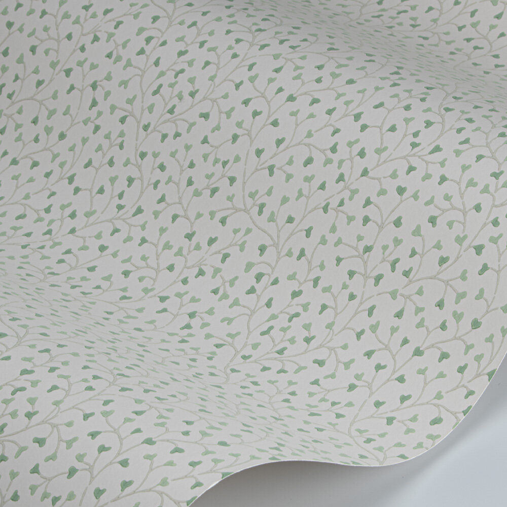 Cress Wallpaper - Leaf - by Colefax and Fowler