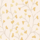 Cress Wallpaper - Yellow - by Colefax and Fowler. Click for more details and a description.